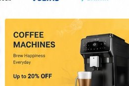 Coffee machines offer