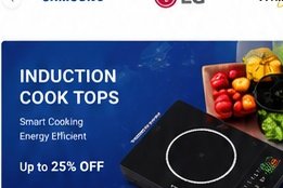 Induction cook tops offer
